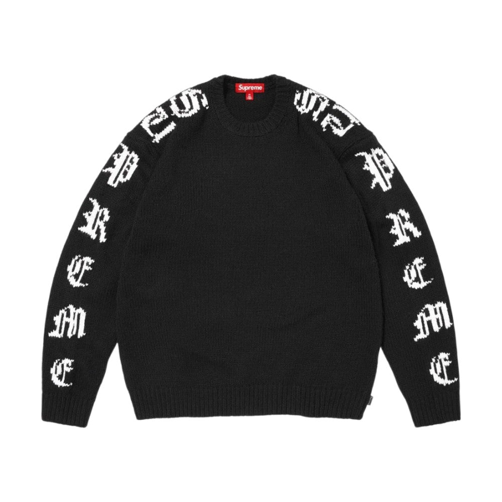 슈프림 올드 잉글리쉬 슬리브 스웨터(4color)