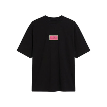 MM6 메종 마르지엘라 로고 페치 티셔츠(2color) ⚡국내배송📦